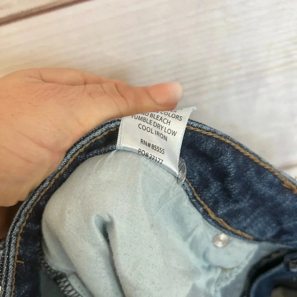 PISTOLA Distressed Skinny Ankle Jeans Size 30 Dark Wash Denim - Picture 13 of 16